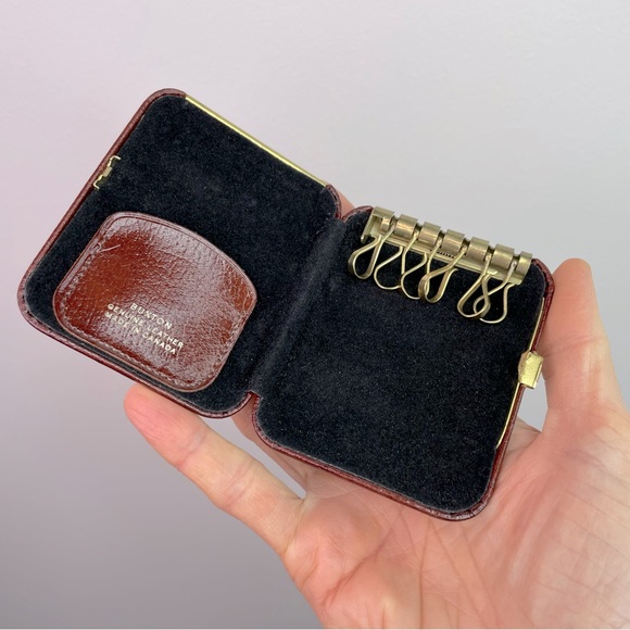 Vintage BUXTON Genuine Leather Key-Tainer - Picture 10 of 16